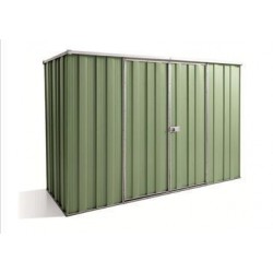 Spanbilt Yardstore F83-D Colour 2.105m x 1.41m x 1.80m Flat Roof Garden Shed Medium Garden Sheds 